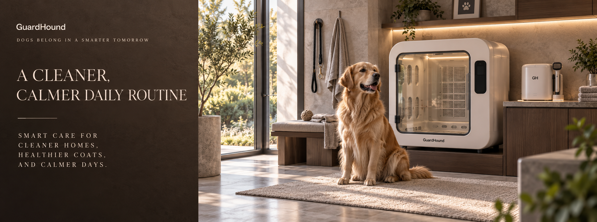Publicité de marque GuardHound · Hygiène et soins intelligents