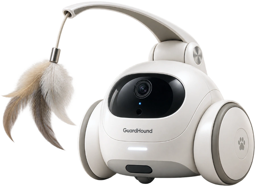 Robot intelligent pour jouer avec le chat