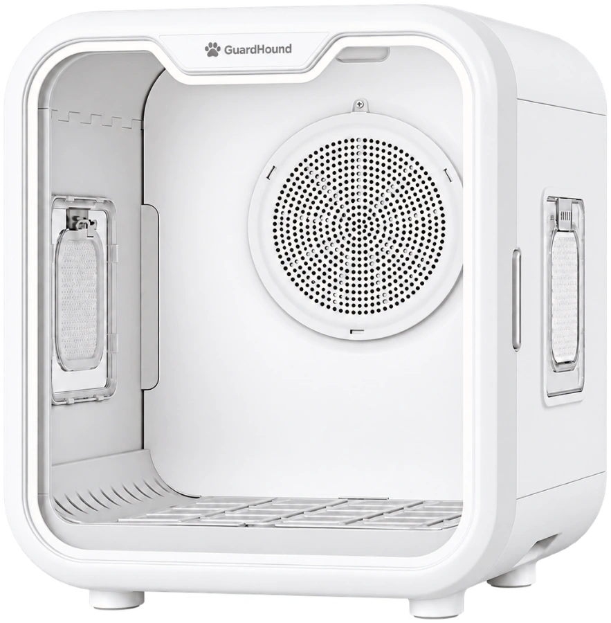 Cabine de séchage connectée pour animaux